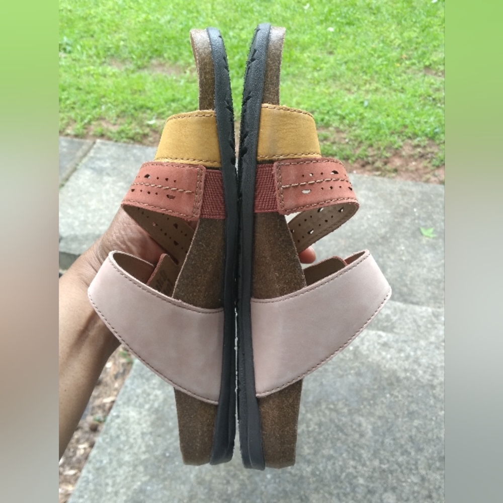 Earth Origins Multicolor Slip-on Slides Sandals Sz 11 - Picture 7 of 10